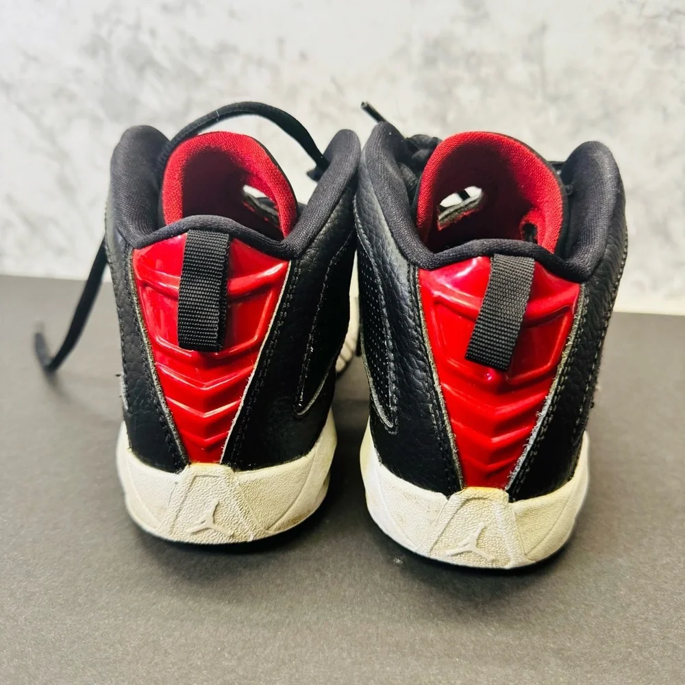 Nike Air Jordan B'Loyal GS Kids Shoes White Patent/Black/Red 2Y CK1426-016.